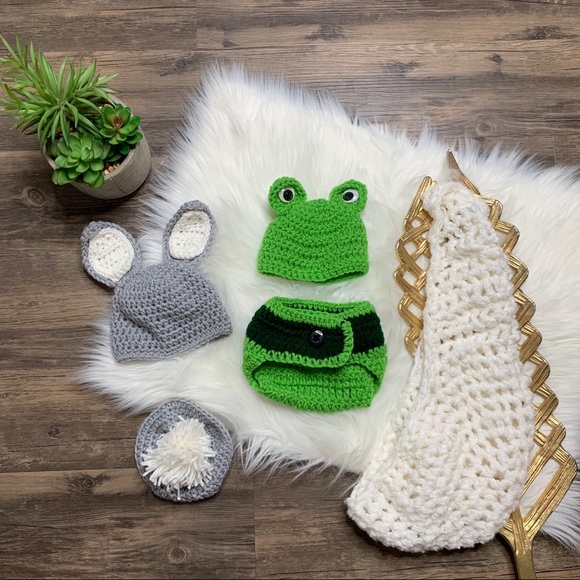 Photography Crochet Newborn Props